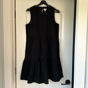 J.Crew Size 8 Black Dress
